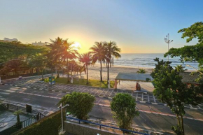 13A- Pé na areia do Tombo, 2 quartos com ar condicionado, sala, cozinha, 2 banheiros, 1 vaga, com roupa de cama e wi-fi Vivo Fibra
